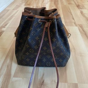 Louis Vuitton Monogram Brown Bucket Bag